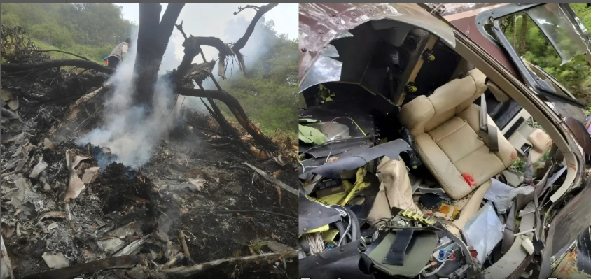 हेलीकॉप्टर क्रैश